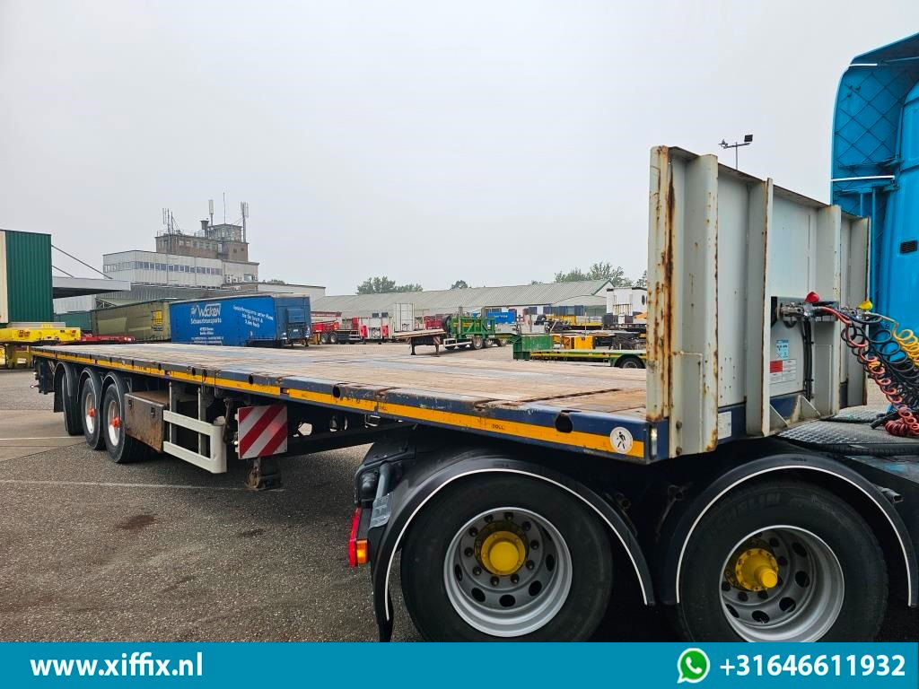 Doll 3-ass. Vlakke uitschuifbare oplegger / Naloop gestuurd - Semi-remorque plateau: photos 4 Doll 3-ass. Vlakke uitschuifbare oplegger / Naloop gestuurd - Semi-remorque plateau: photos 4