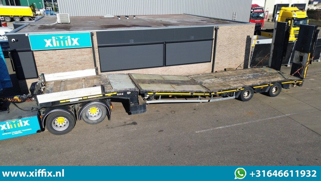 Faymonville 2-ass. Semi-dieplader met dubbele hydr. Kleppen en hefbed / 2x gestu - Semi-remorque surbaissé: photos 1 Faymonville 2-ass. Semi-dieplader met dubbele hydr. Kleppen en hefbed / 2x gestu - Semi-remorque surbaissé: photos 1