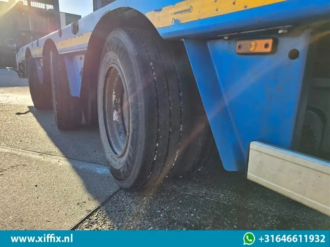 Semi-remorque surbaissé Faymonville 3-ass. Semi dieplader met dubbele hydr. Kleppen en hydr. Verstelbare: photos 12