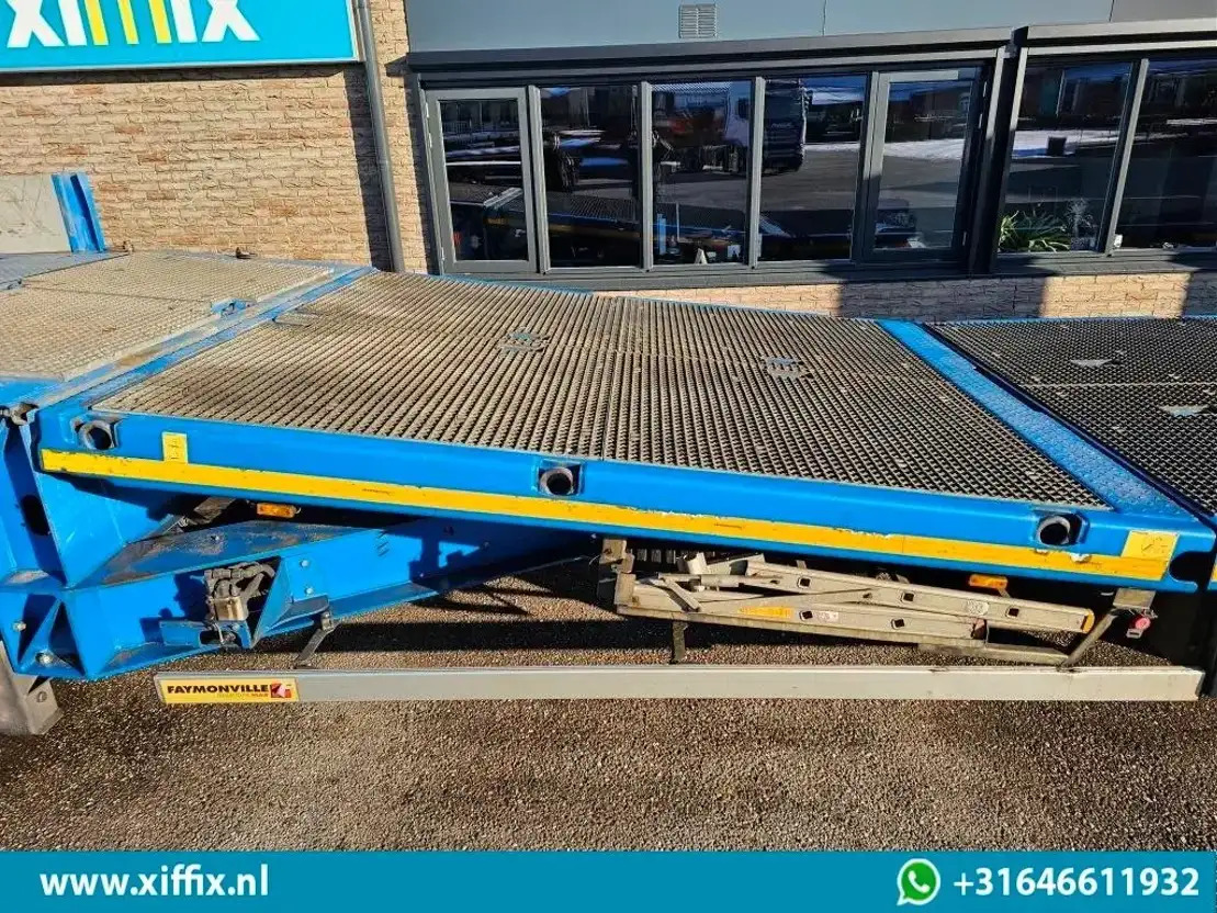 Semi-remorque surbaissé Faymonville 3-ass. Semi dieplader met dubbele hydr. Kleppen en hydr. Verstelbare: photos 11
