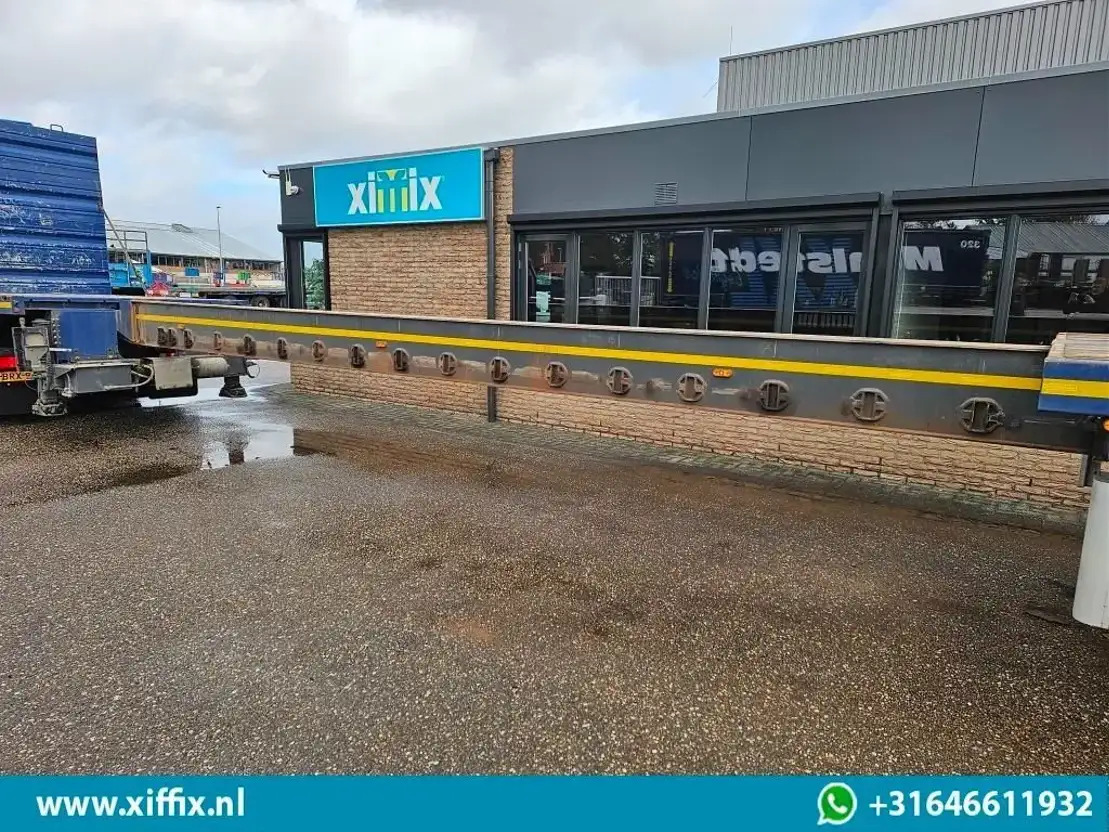 Goldhofer 3-ass. Vlakke uitschuifbare oplegger / 3x gestuurd  - Semi-remorque plateau: photos 5 Goldhofer 3-ass. Vlakke uitschuifbare oplegger / 3x gestuurd  - Semi-remorque plateau: photos 5