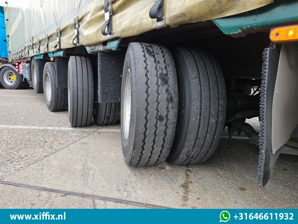 Meusburger 4-ass. Vlakke Mega oplegger met elektrische huifopbouw / 2x naloop ge - Semi-remorque plateau: photos 4 Meusburger 4-ass. Vlakke Mega oplegger met elektrische huifopbouw / 2x naloop ge - Semi-remorque plateau: photos 4