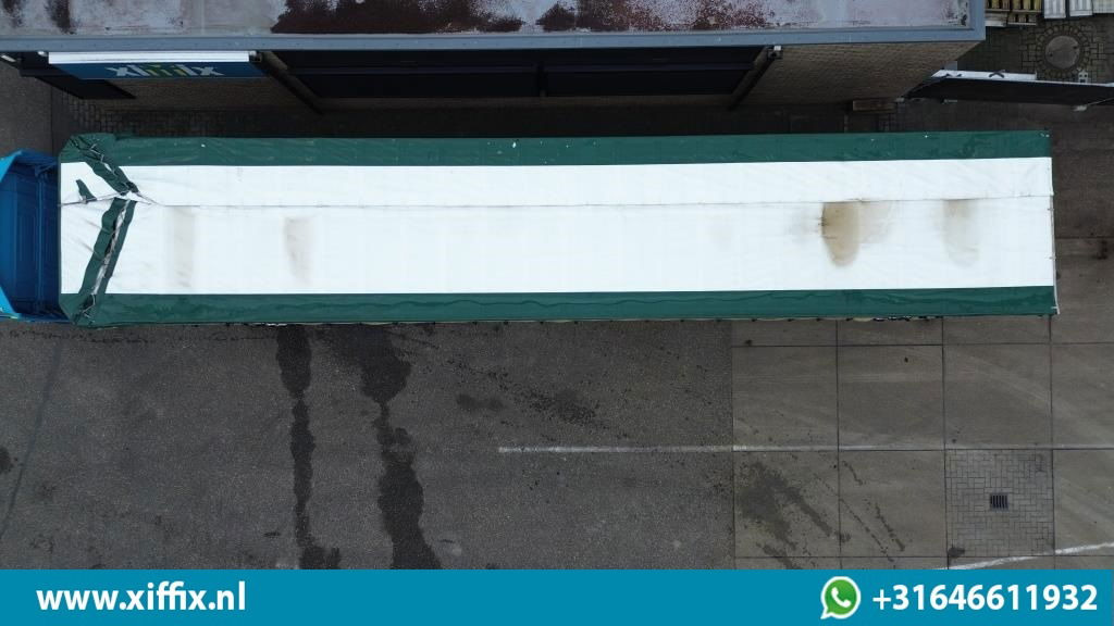 Meusburger 4-ass. Vlakke Mega oplegger met elektrische huifopbouw / 2x naloop ge - Semi-remorque plateau: photos 3 Meusburger 4-ass. Vlakke Mega oplegger met elektrische huifopbouw / 2x naloop ge - Semi-remorque plateau: photos 3