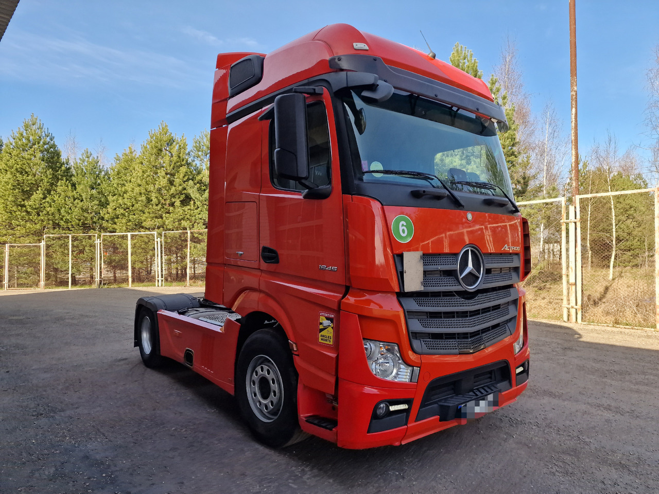 MERCEDES-BENZ 1845 Retarder Actros - Tracteur routier: photos 2 MERCEDES-BENZ 1845 Retarder Actros - Tracteur routier: photos 2