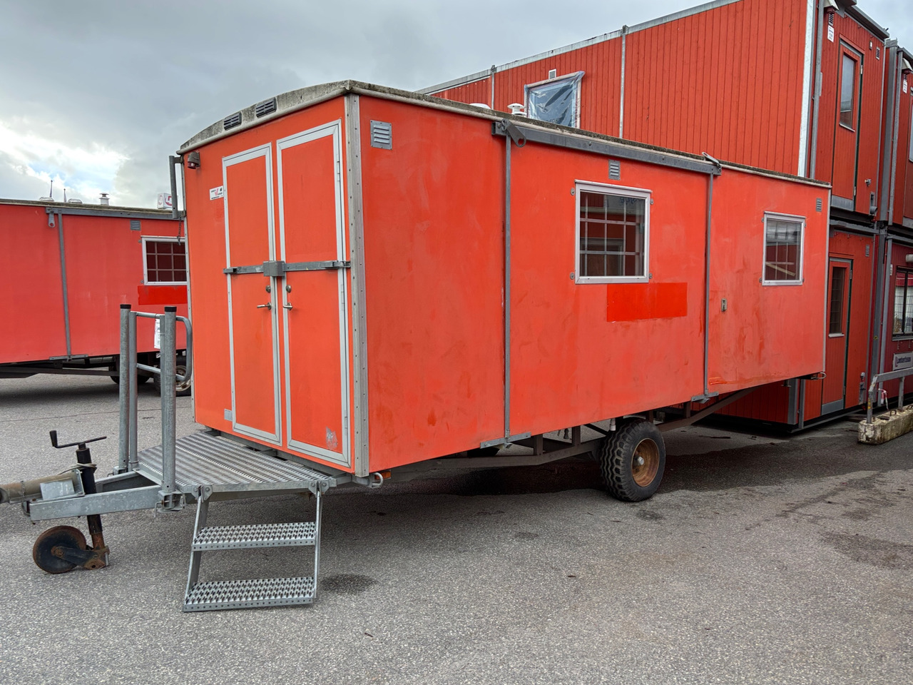 Arbetsvagnar PVTD-6 - Conteneur comme habitat, Remorque: photos 1 Arbetsvagnar PVTD-6 - Conteneur comme habitat, Remorque: photos 1