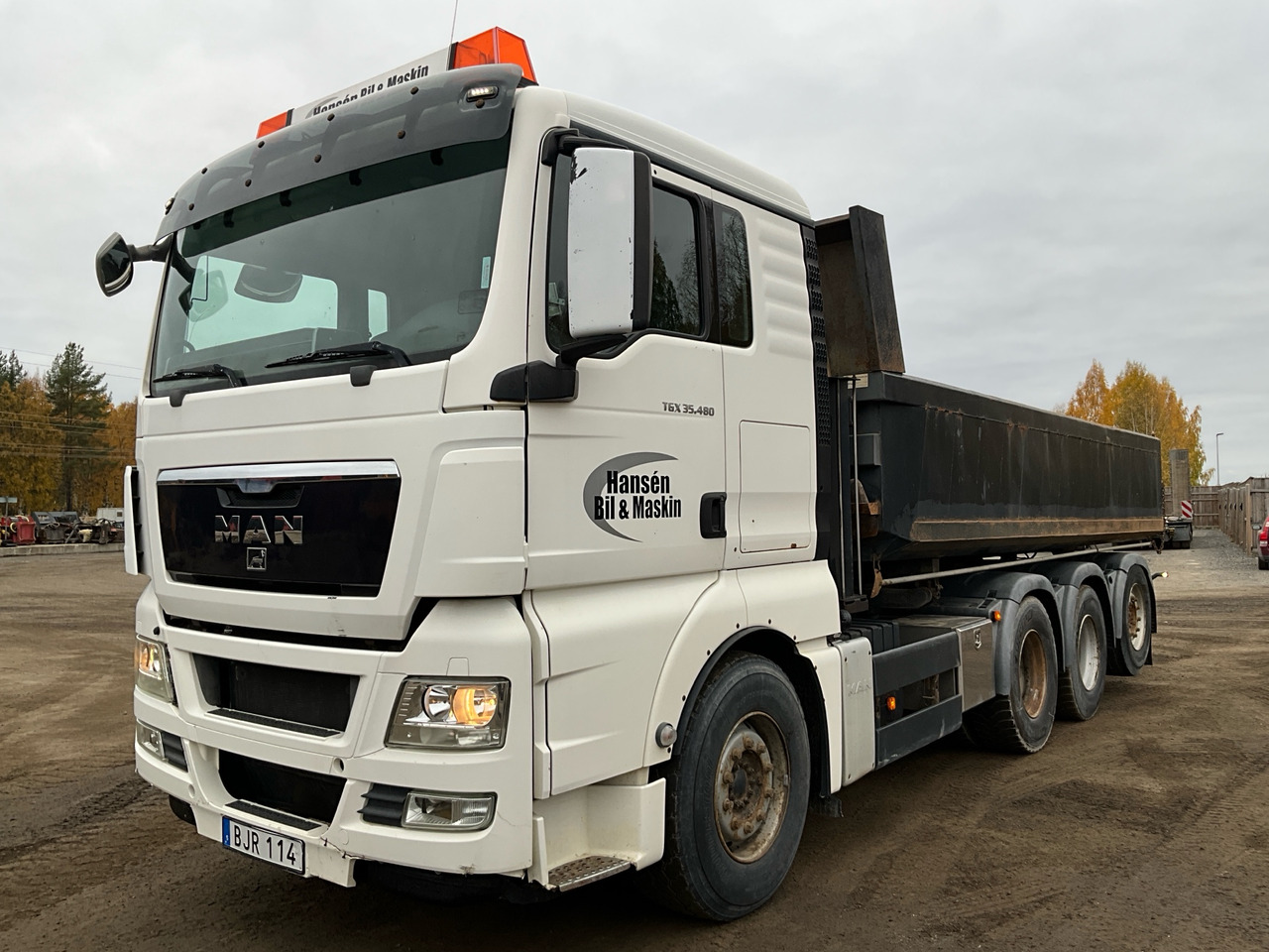 MAN TGX 35.480 - Camion benne: photos 1 MAN TGX 35.480 - Camion benne: photos 1