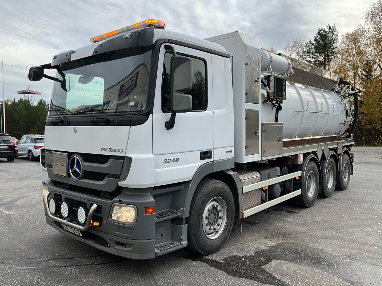 Mercedes-Benz Actros 3246 - Camion hydrocureur: photos 1 Mercedes-Benz Actros 3246 - Camion hydrocureur: photos 1