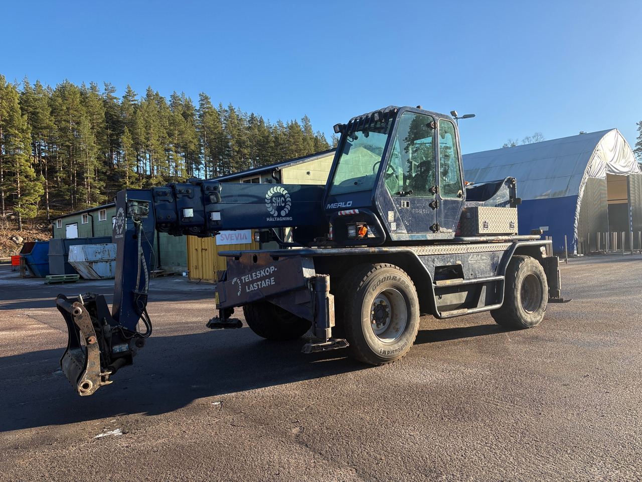 Merlo Roto 40.21 - Chariot télescopique: photos 1 Merlo Roto 40.21 - Chariot télescopique: photos 1