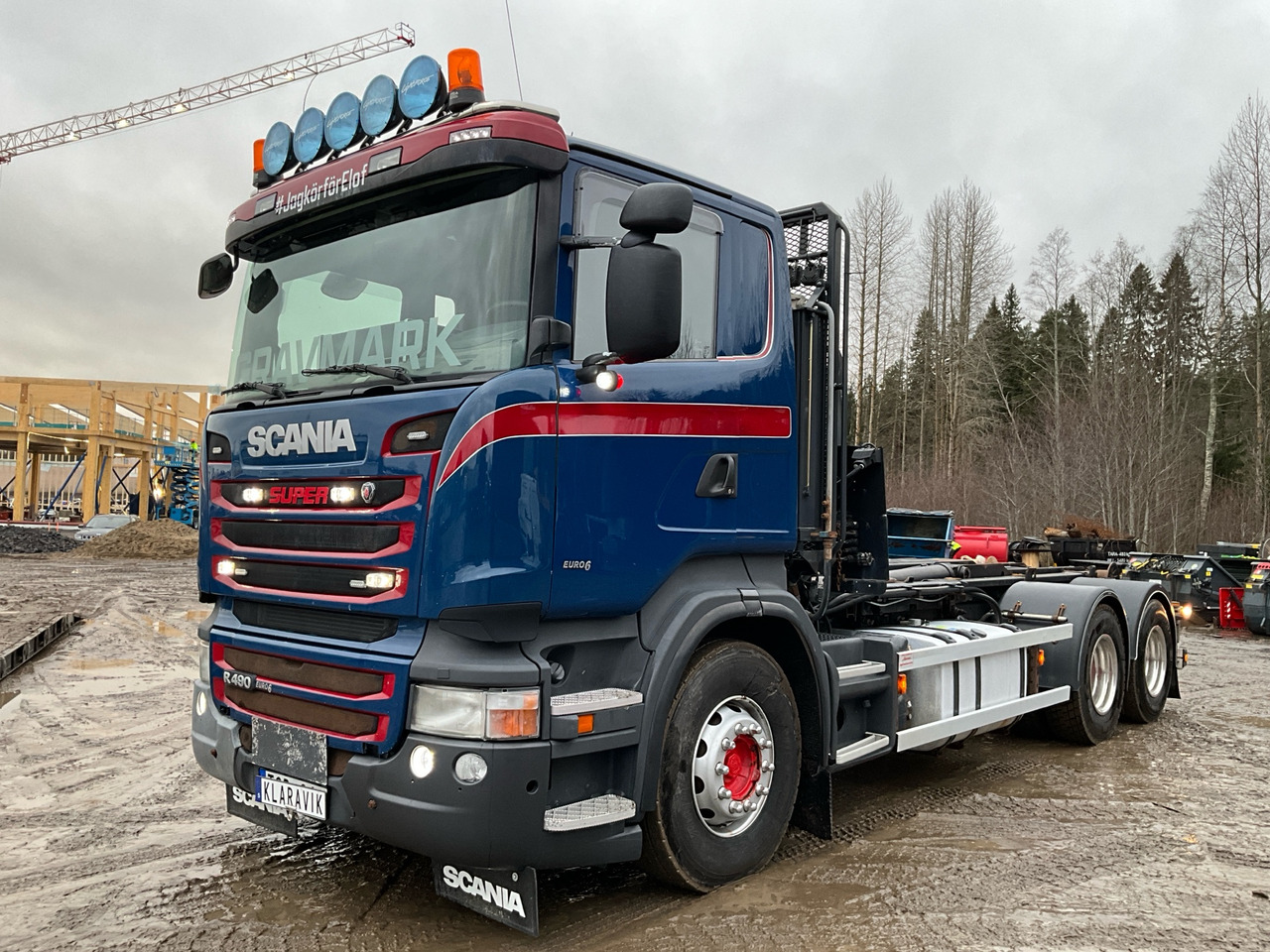 Scania R490 - Camion ampliroll: photos 1 Scania R490 - Camion ampliroll: photos 1