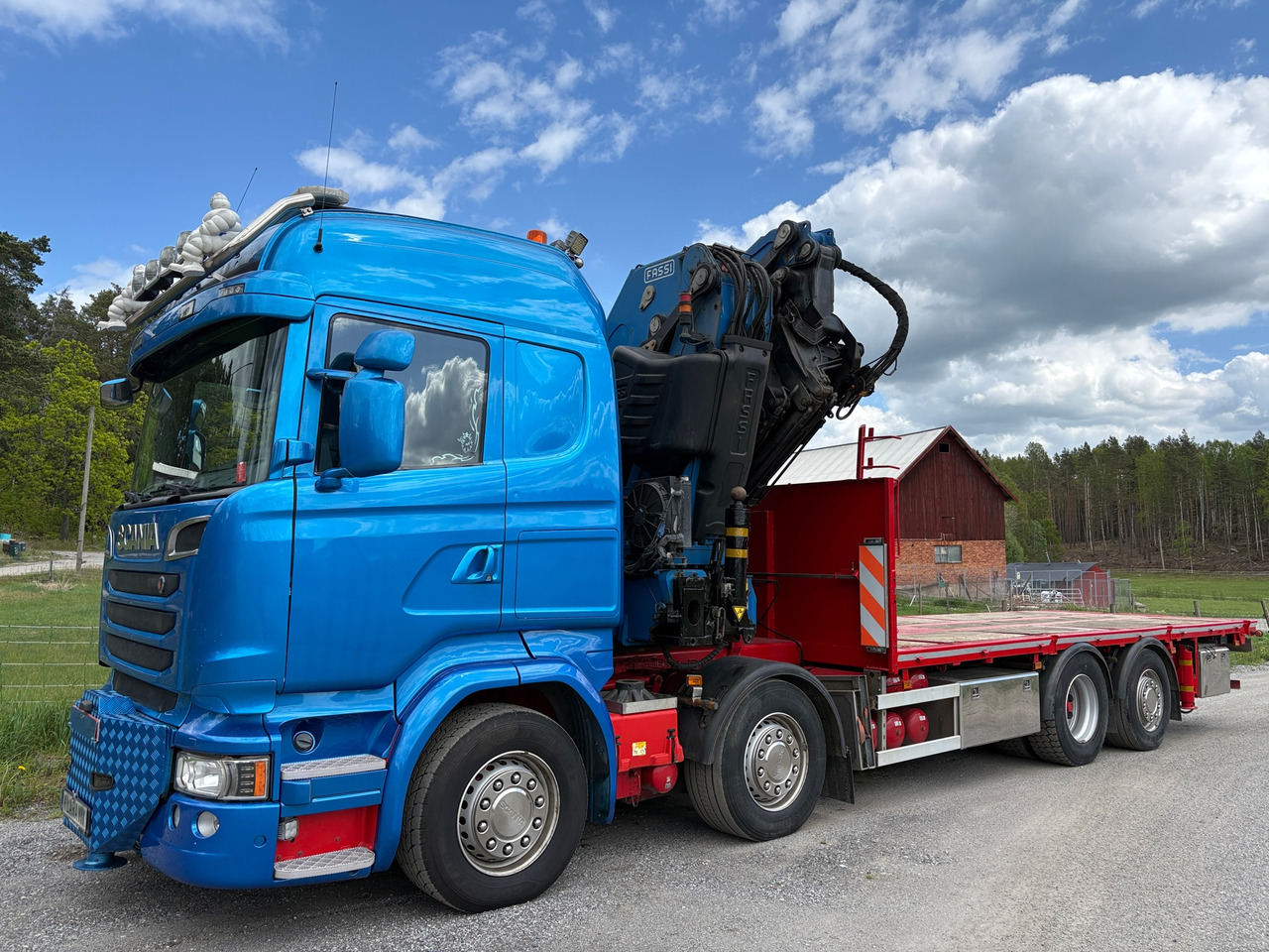 Scania R490LB8X2 - Camion grue: photos 1 Scania R490LB8X2 - Camion grue: photos 1