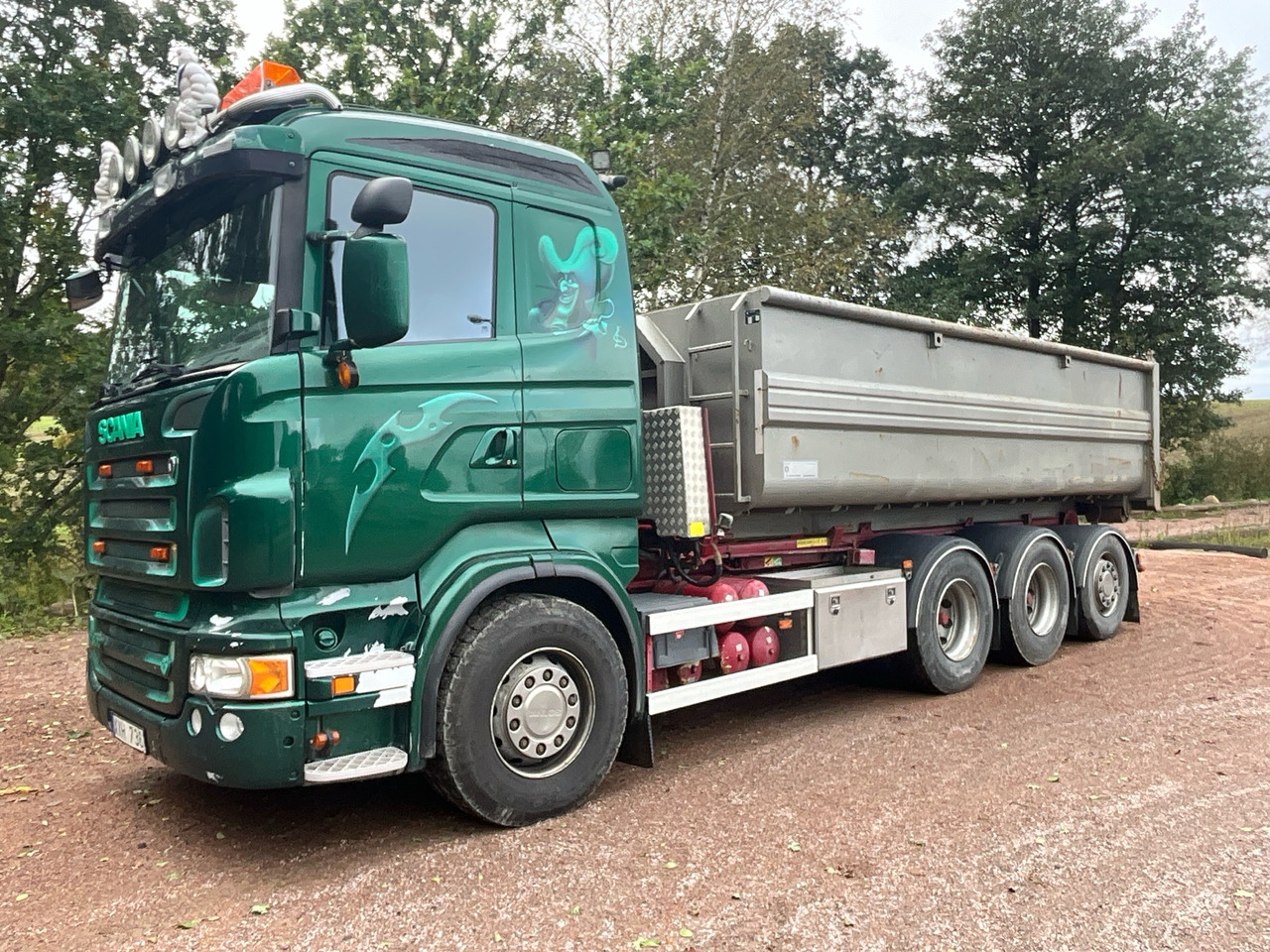 Scania R500 LB8x4 - Camion ampliroll: photos 1 Scania R500 LB8x4 - Camion ampliroll: photos 1