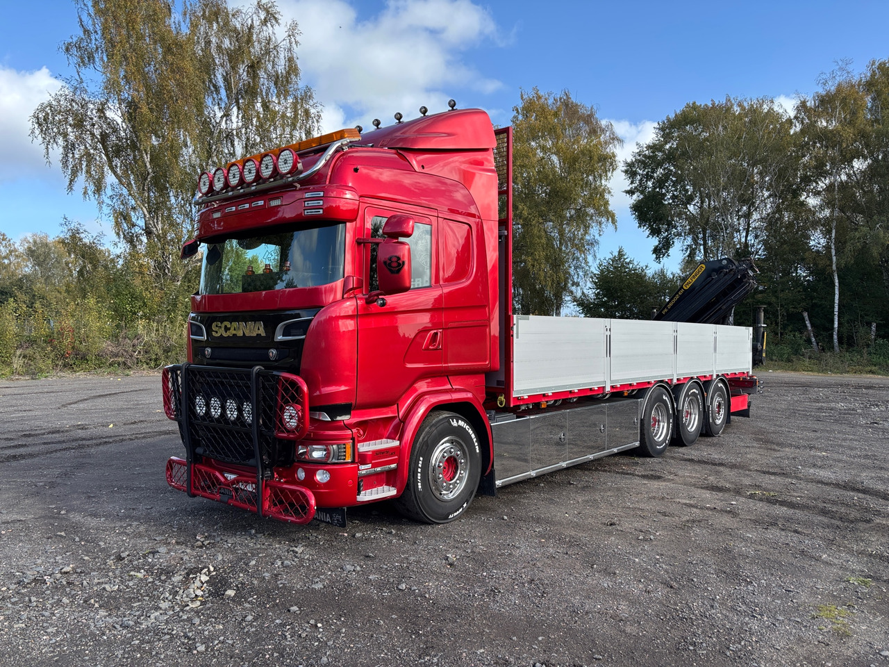 Scania R520 - Camion grue: photos 1 Scania R520 - Camion grue: photos 1