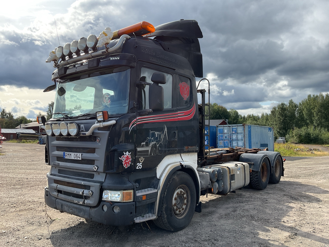 Scania R580 - Camion ampliroll: photos 1 Scania R580 - Camion ampliroll: photos 1