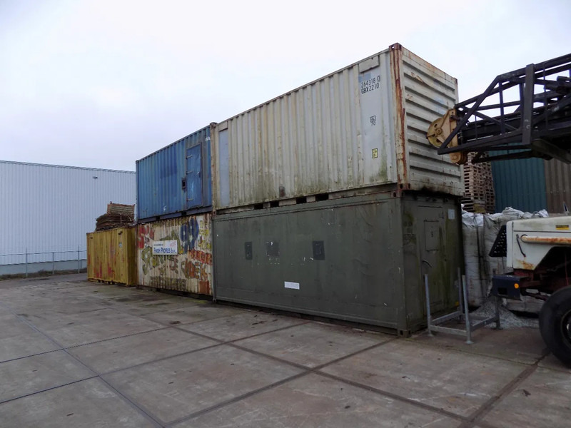 Conteneur maritime 10 ft and 20 ft container good condition 10 en 20 ft containers en 20 ft schaft container: photos 7