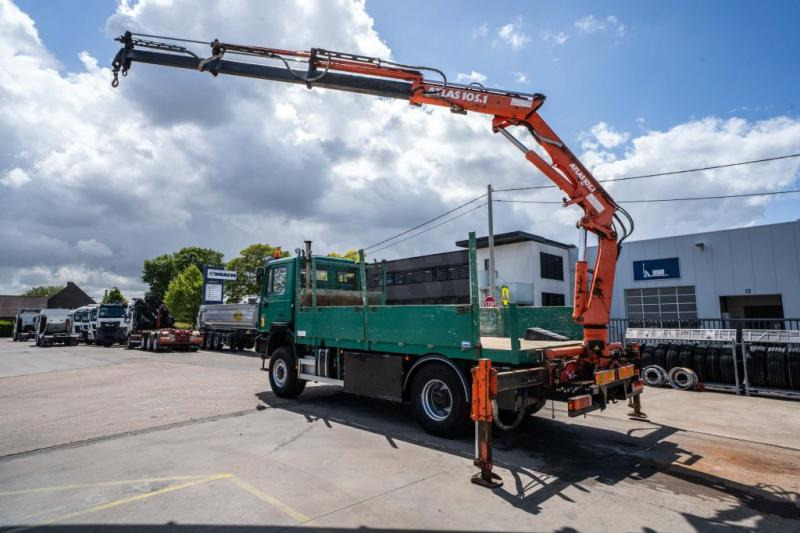 MAN FE 310A-4X4+ATLAS 105.1 A3 - Camion plateau, Camion grue: photos 5 MAN FE 310A-4X4+ATLAS 105.1 A3 - Camion plateau, Camion grue: photos 5
