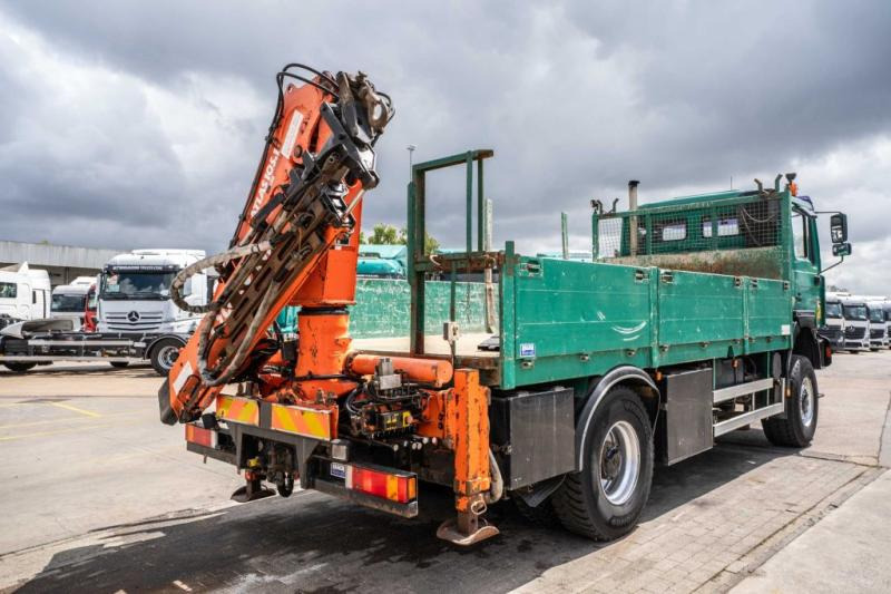Camion plateau, Camion grue MAN FE 310A-4X4+ATLAS 105.1 A3: photos 9