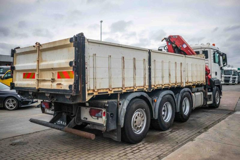 MAN TGS 35.440 BB - HMF 2020K3 - Camion benne, Camion grue: photos 3 MAN TGS 35.440 BB - HMF 2020K3 - Camion benne, Camion grue: photos 3