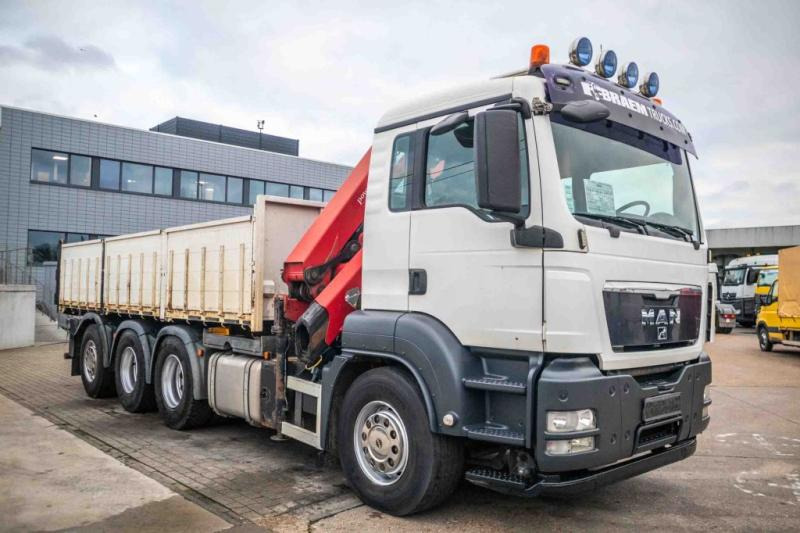 MAN TGS 35.440 BB - HMF 2020K3 - Camion benne, Camion grue: photos 2 MAN TGS 35.440 BB - HMF 2020K3 - Camion benne, Camion grue: photos 2