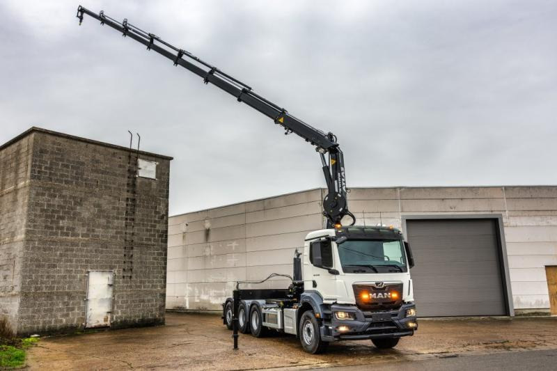 Camion ampliroll, Camion grue neuf MAN TGS 35.520 BL - ATLAS 240.2E: photos 6 Camion ampliroll, Camion grue neuf MAN TGS 35.520 BL - ATLAS 240.2E: photos 6