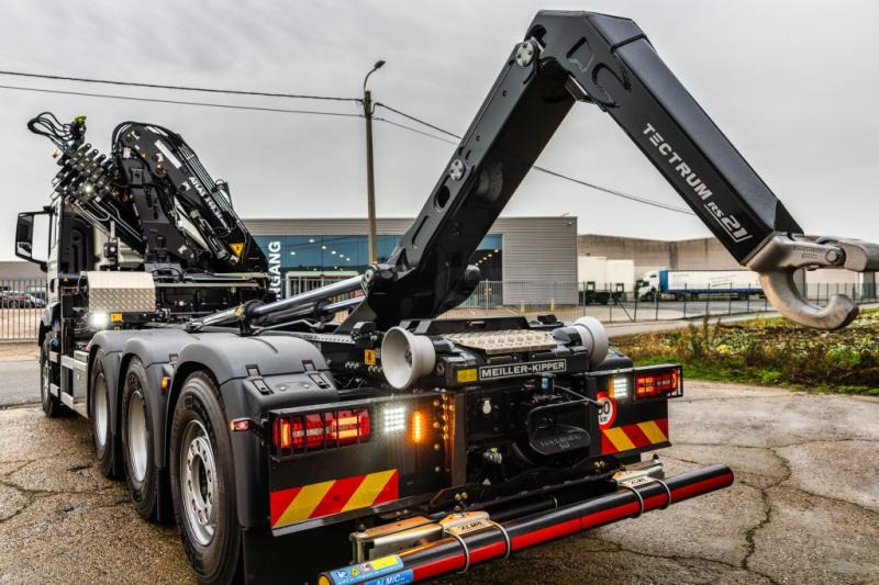 Camion ampliroll, Camion grue neuf MAN TGS 35.520 BL - ATLAS 240.2E: photos 7 Camion ampliroll, Camion grue neuf MAN TGS 35.520 BL - ATLAS 240.2E: photos 7