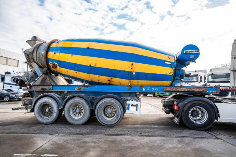 MULLER BETON MIXER/MALAXEUR/MISCHER LIEBHERR 12M3 - Semi-remorque malaxeur: photos 3 MULLER BETON MIXER/MALAXEUR/MISCHER LIEBHERR 12M3 - Semi-remorque malaxeur: photos 3