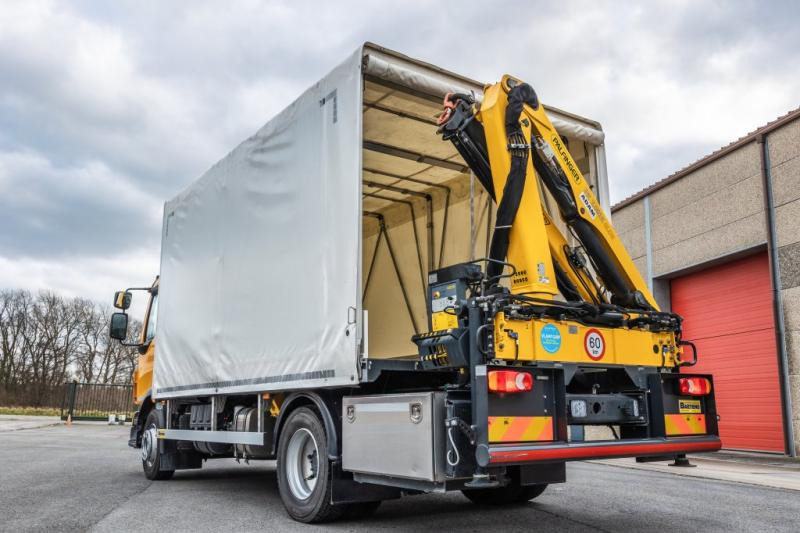 Volvo FL 210+PK 7001 K - 6340 Km's - Camion à rideaux coulissants, Camion grue: photos 3 Volvo FL 210+PK 7001 K - 6340 Km's - Camion à rideaux coulissants, Camion grue: photos 3