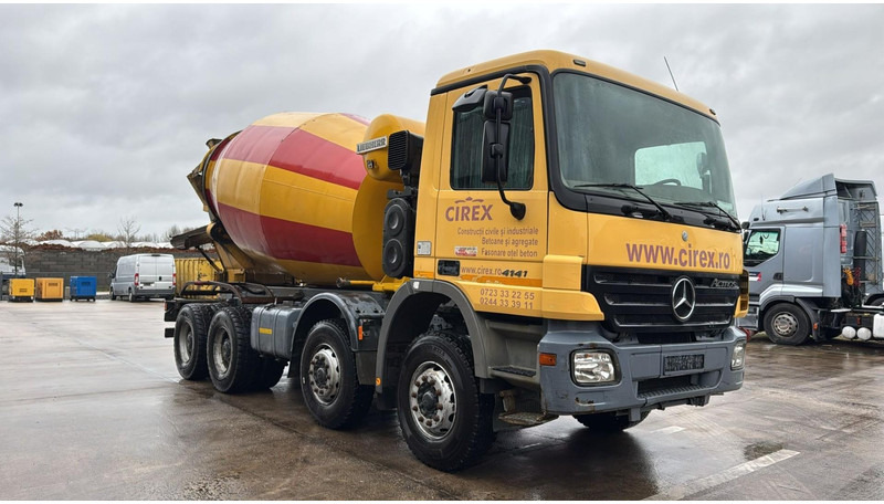 Mercedes-Benz Actros 4141 (EPS / 3 PEDALES / 8X4 / LAMES / GRAND PONT / STEEL SUSP. / MP2) - Châssis cabine: photos 2 Mercedes-Benz Actros 4141 (EPS / 3 PEDALES / 8X4 / LAMES / GRAND PONT / STEEL SUSP. / MP2) - Châssis cabine: photos 2