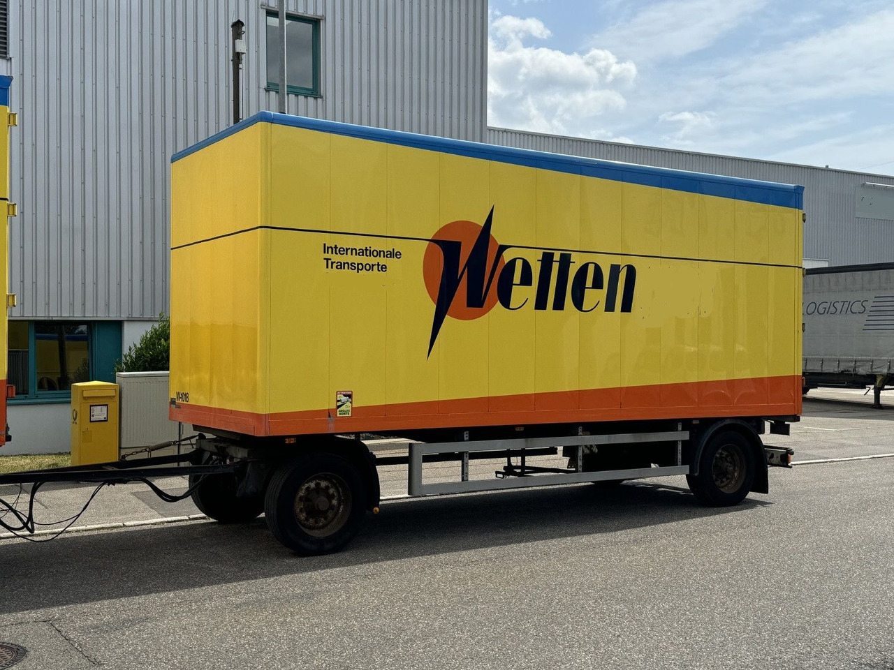 Bachert 14t Alu-Möbelkoffer 7,2m BPW Luft ZS - Remorque fourgon: photos 5 Bachert 14t Alu-Möbelkoffer 7,2m BPW Luft ZS - Remorque fourgon: photos 5