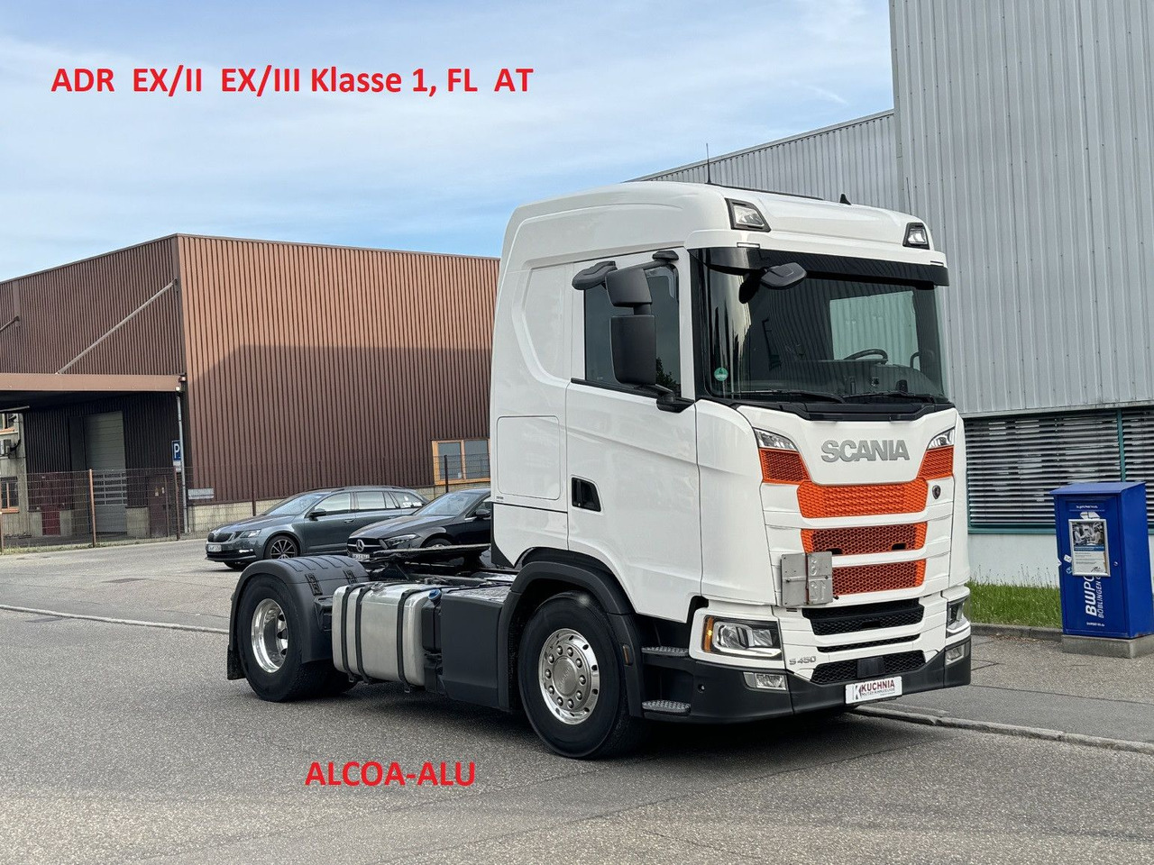 Scania S 450 ADR FL AT EX/II EX/III Retarder Alcoa TOP - Tracteur routier: photos 1 Scania S 450 ADR FL AT EX/II EX/III Retarder Alcoa TOP - Tracteur routier: photos 1