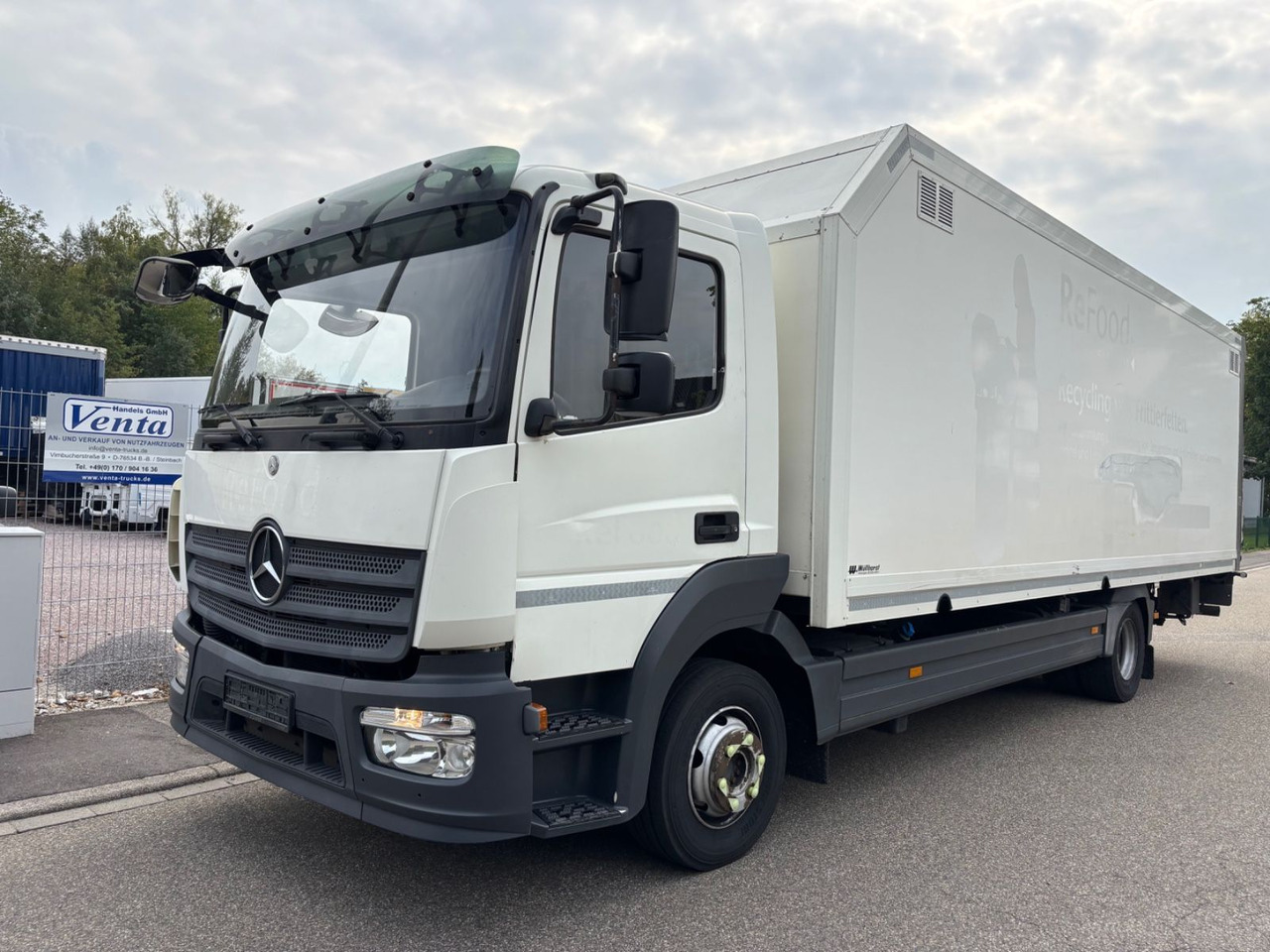 Mercedes-Benz Atego III 1223L, Euro-6, Klima, LBW - Camion fourgon: photos 1 Mercedes-Benz Atego III 1223L, Euro-6, Klima, LBW - Camion fourgon: photos 1