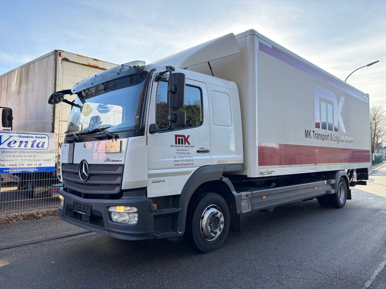 Mercedes-Benz Atego III 1224L, Euro-6, Klima, LBW - Camion fourgon: photos 1 Mercedes-Benz Atego III 1224L, Euro-6, Klima, LBW - Camion fourgon: photos 1