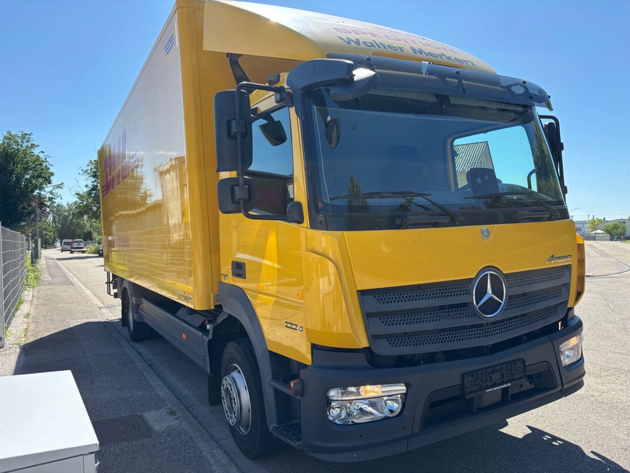 Mercedes-Benz Atego III 1224L, Euro-6, Klima, LBW - Camion fourgon: photos 3 Mercedes-Benz Atego III 1224L, Euro-6, Klima, LBW - Camion fourgon: photos 3