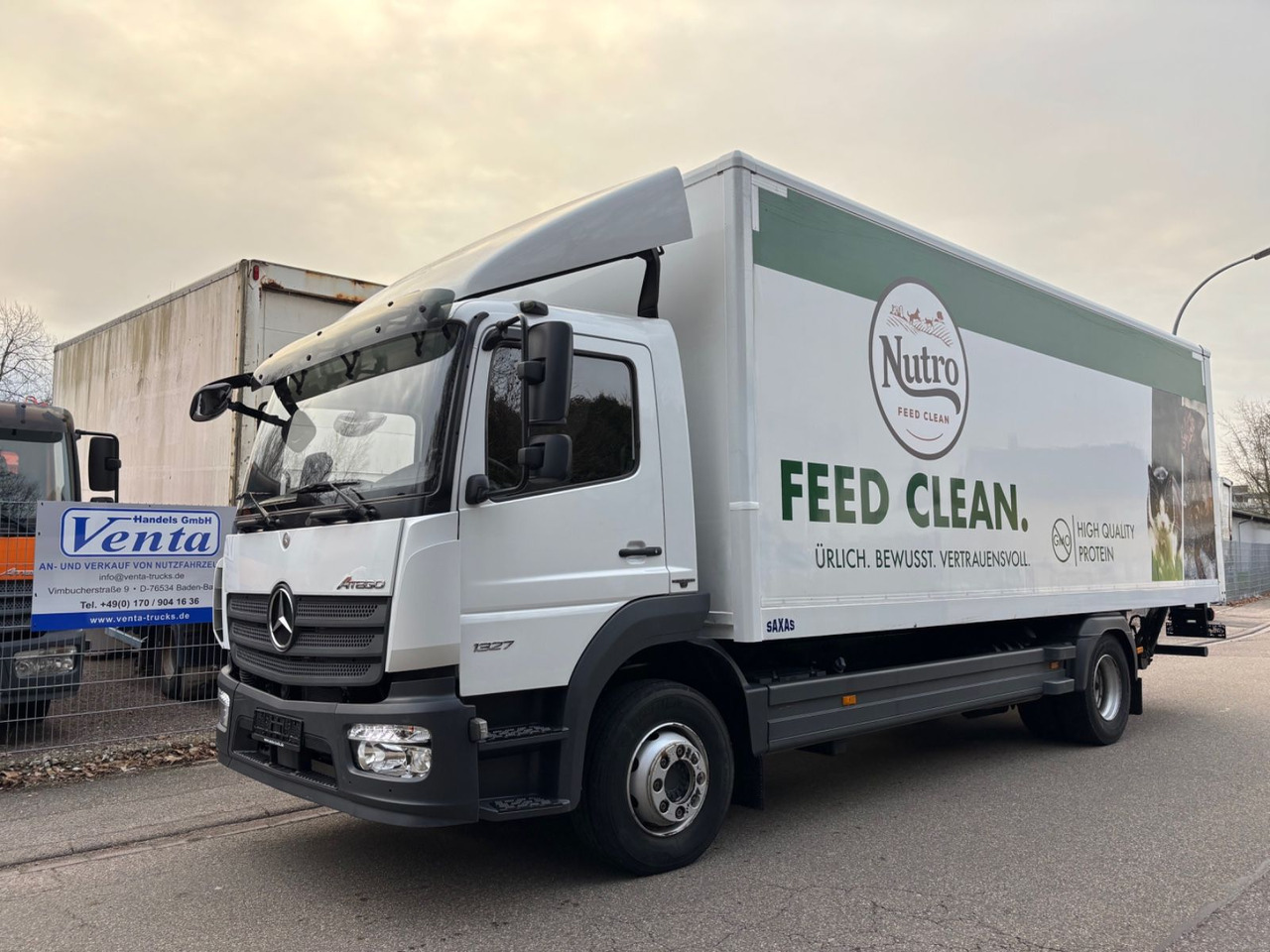 Mercedes-Benz Atego III 1327, Euro-6d, Klima, LBW, Kamera - Camion fourgon: photos 1 Mercedes-Benz Atego III 1327, Euro-6d, Klima, LBW, Kamera - Camion fourgon: photos 1