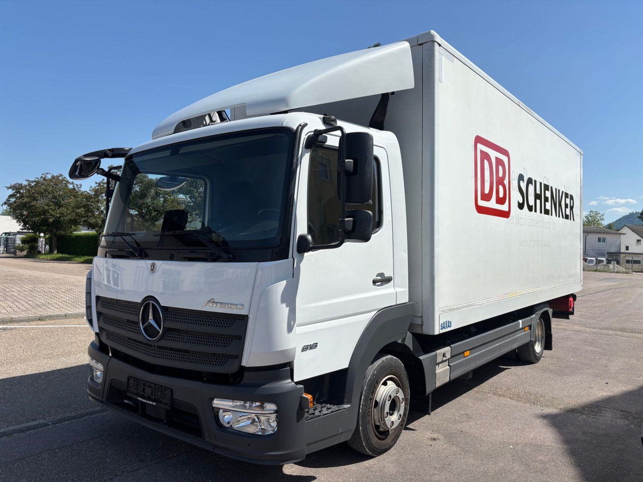 Mercedes-Benz Atego III 818L, Euro-6, Klima, LBW, Ladung1986kg - Camion fourgon: photos 1 Mercedes-Benz Atego III 818L, Euro-6, Klima, LBW, Ladung1986kg - Camion fourgon: photos 1