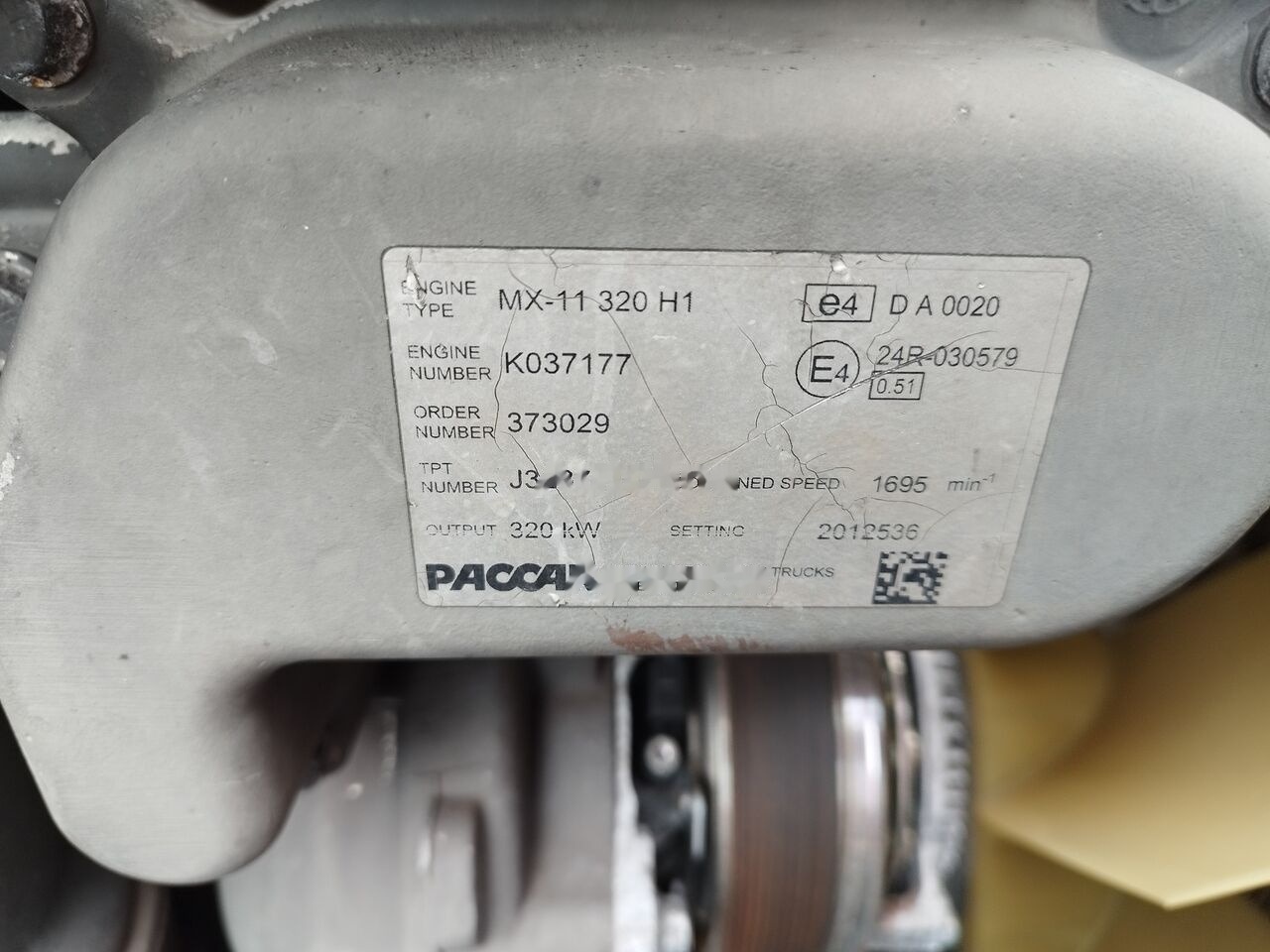 DAF MX-11 DAF truck - Moteur pour Camion: photos 1 DAF MX-11 DAF truck - Moteur pour Camion: photos 1