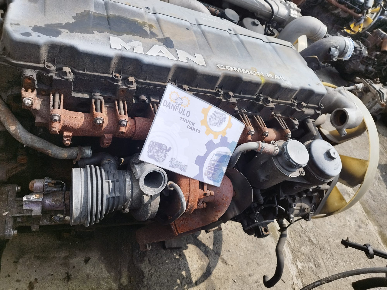 MAN D2066LF25 MAN TGA TGX D20 E5 truck - Moteur pour Camion: photos 2 MAN D2066LF25 MAN TGA TGX D20 E5 truck - Moteur pour Camion: photos 2