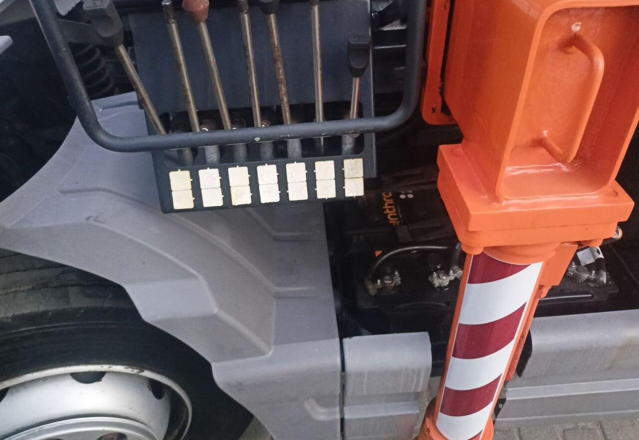Camion plateau, Camion grue Mercedes-Benz Atego 1224: photos 9
