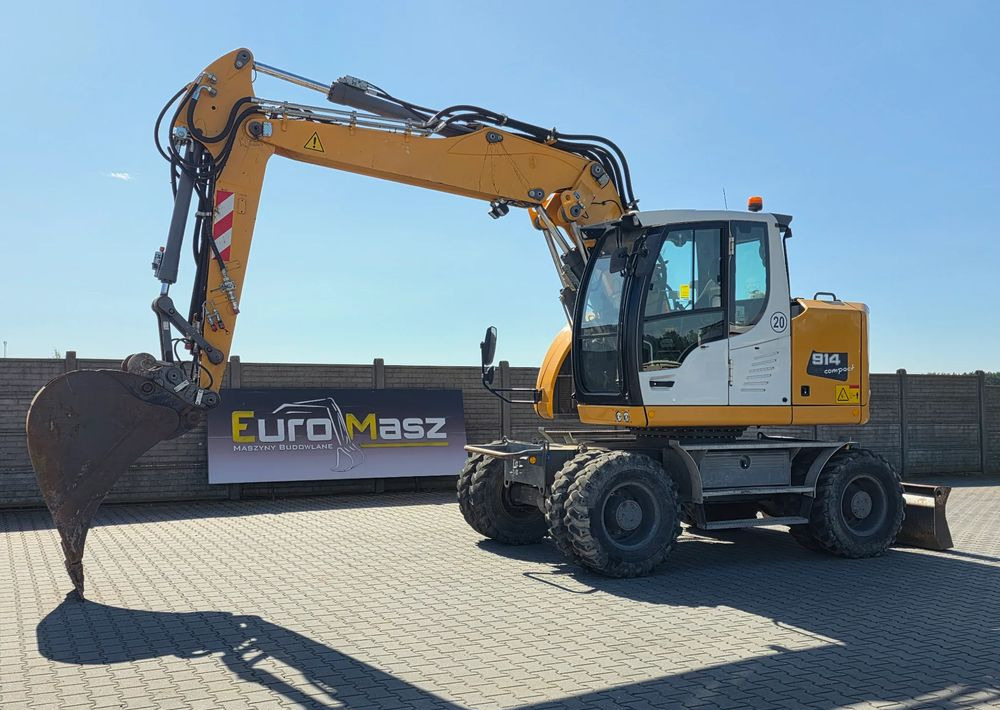 Liebherr A914 COMPACT, 2015 ROK, SW 48 szybkozłącze - Pelle sur pneus: photos 1 Liebherr A914 COMPACT, 2015 ROK, SW 48 szybkozłącze - Pelle sur pneus: photos 1