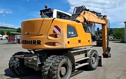 Pelle sur pneus Liebherr A918 COMPACT, 2014 ROK, SW 48 LIKUFIX szybkozłącze: photos 1