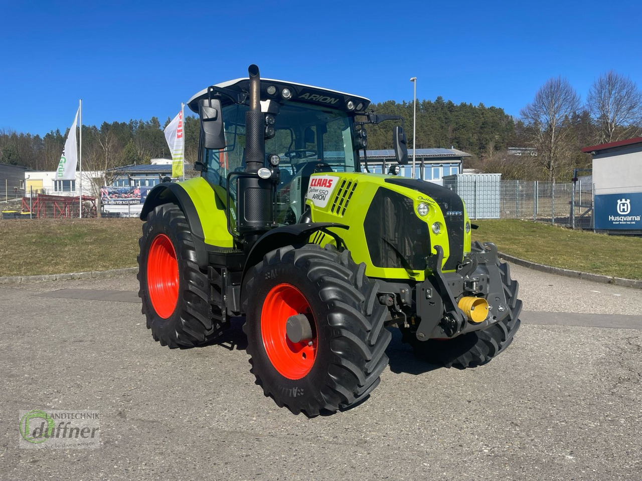 CLAAS Arion 550 CEBIS CMATIC - Tracteur agricole: photos 1 CLAAS Arion 550 CEBIS CMATIC - Tracteur agricole: photos 1
