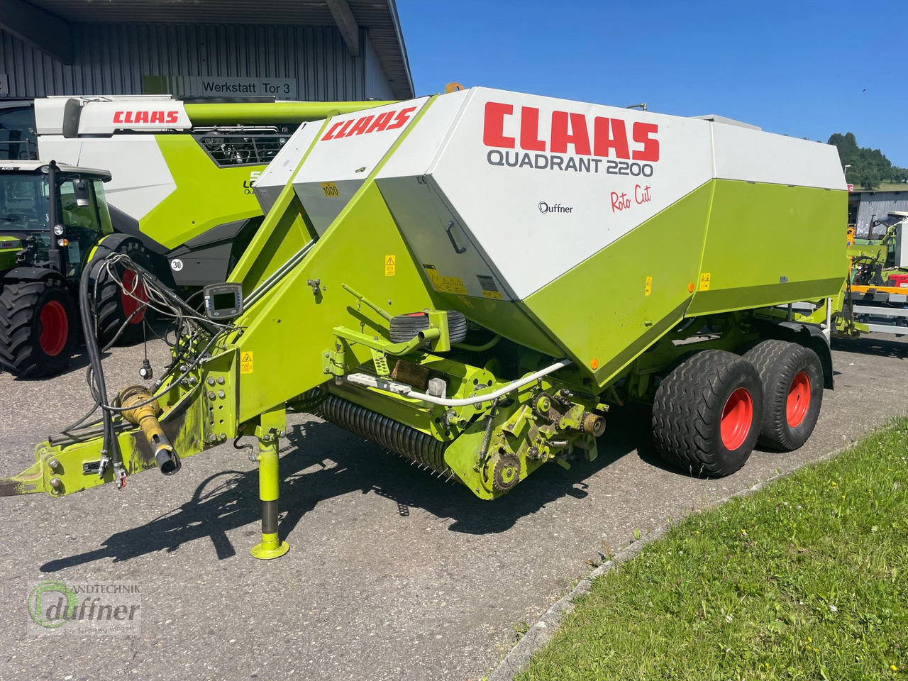 CLAAS Quadrant 2200 RC Tandem - Presse à balles cubiques: photos 1 CLAAS Quadrant 2200 RC Tandem - Presse à balles cubiques: photos 1