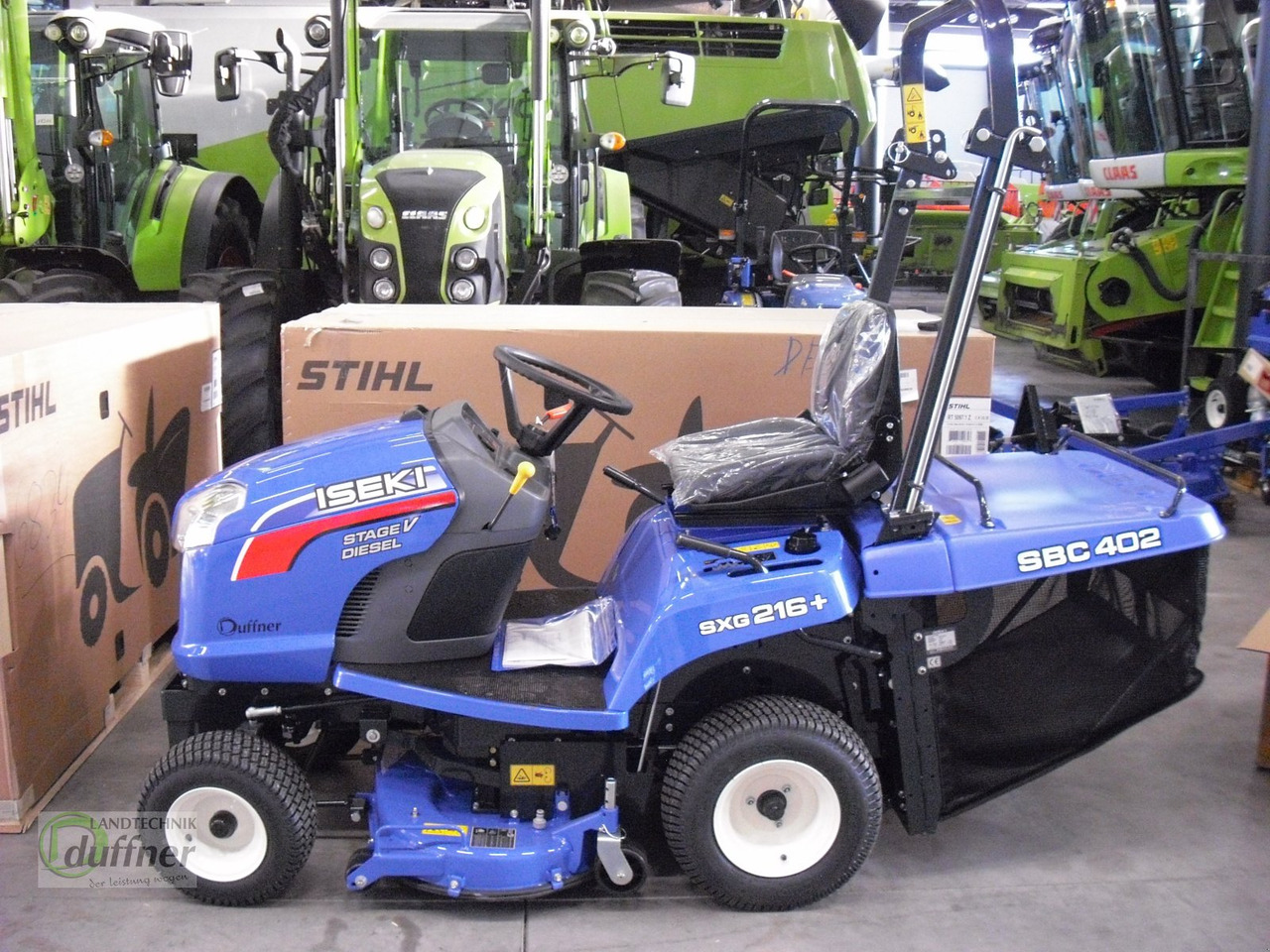Iseki SXG 216+ - Motofaucheuse: photos 1 Iseki SXG 216+ - Motofaucheuse: photos 1