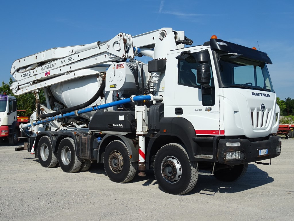 ASTRA HD9 8450 CIFA MK32L - Camion malaxeur pompe: photos 1 ASTRA HD9 8450 CIFA MK32L - Camion malaxeur pompe: photos 1