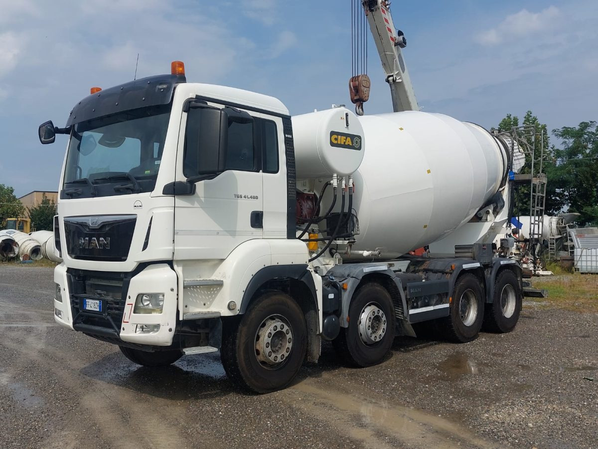 MAN TGS 41.480 CIFA RY1300 - Camion malaxeur: photos 3 MAN TGS 41.480 CIFA RY1300 - Camion malaxeur: photos 3