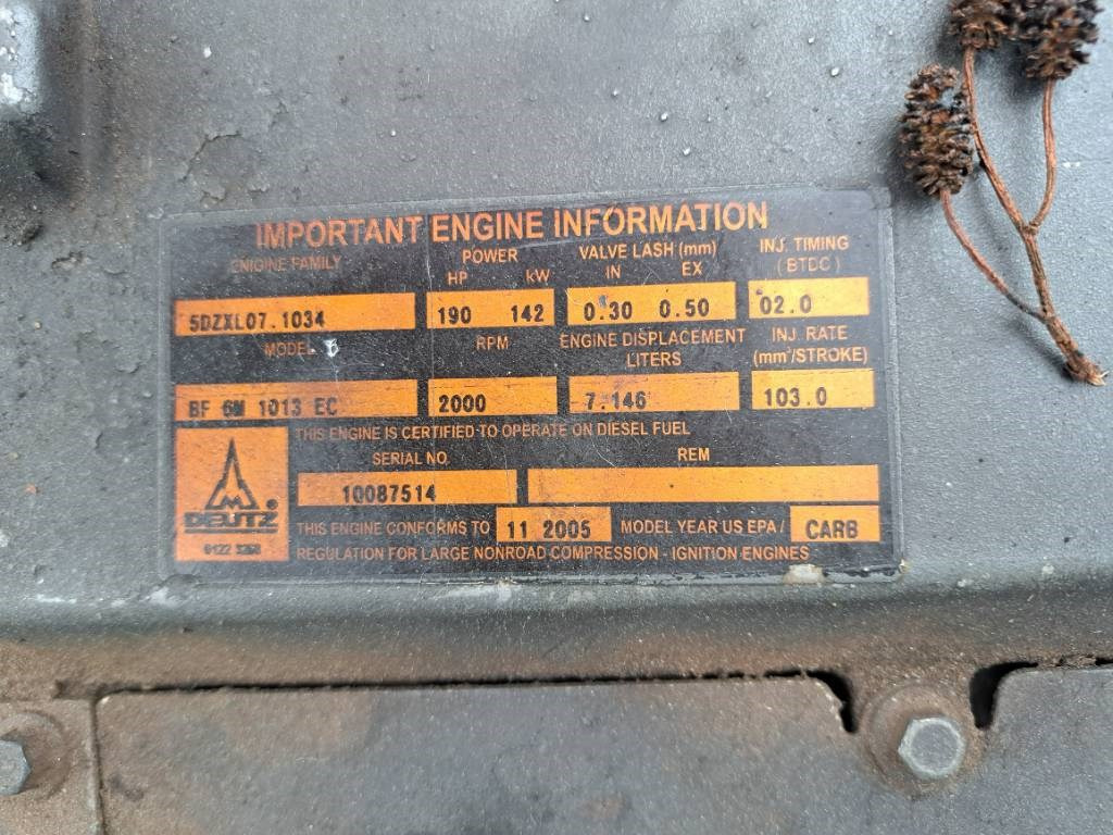 Pelle de manutention Fuchs MHL350C + generator: photos 11