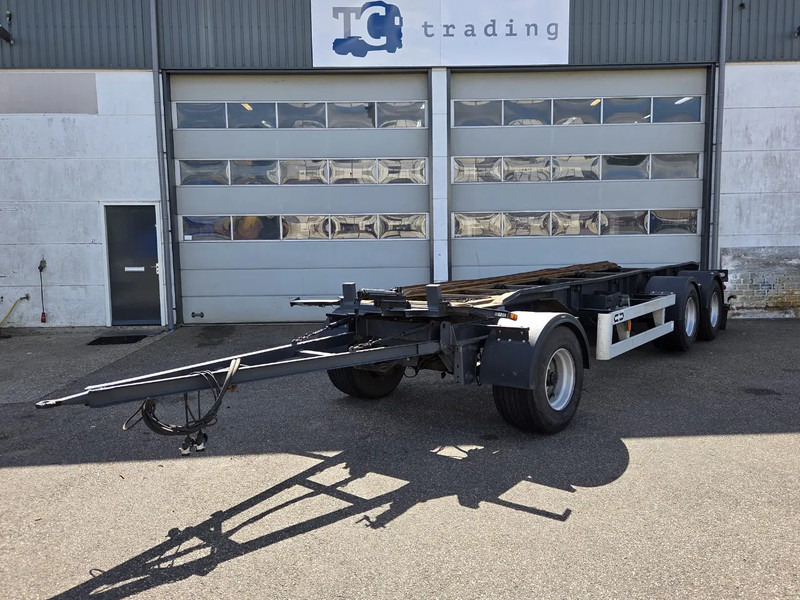 Van Hool 27 ton / dubbele banen. - Remorque porte-conteneur/ Caisse mobile: photos 1 Van Hool 27 ton / dubbele banen. - Remorque porte-conteneur/ Caisse mobile: photos 1