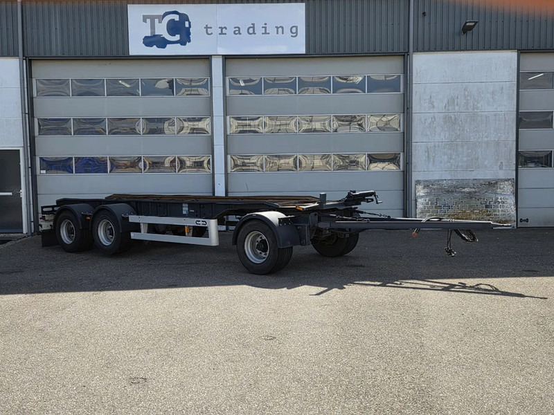 Van Hool 27 ton / dubbele banen. - Remorque porte-conteneur/ Caisse mobile: photos 2 Van Hool 27 ton / dubbele banen. - Remorque porte-conteneur/ Caisse mobile: photos 2