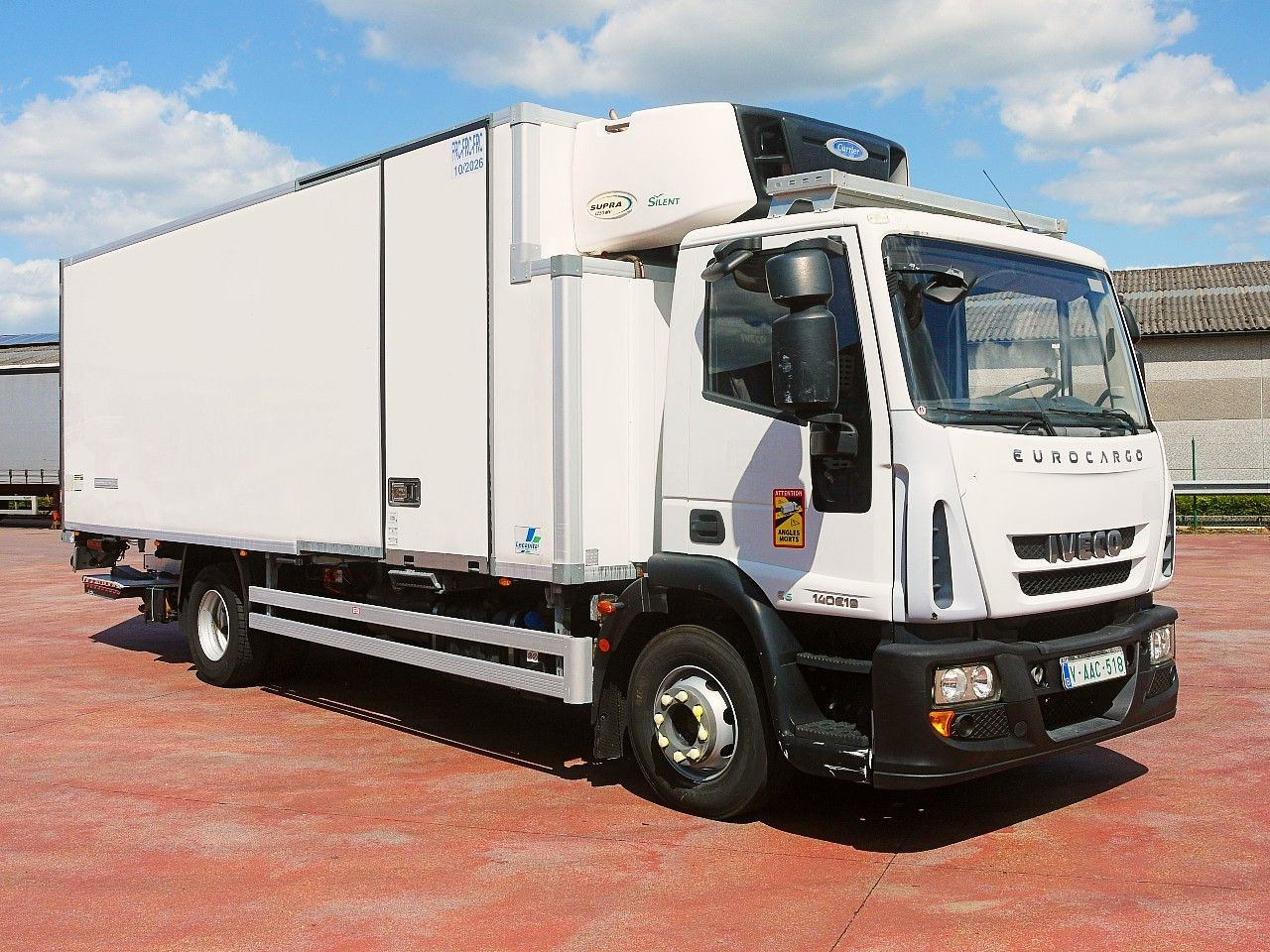 Iveco 140E19 EUROCARGO KUHLKOFFER CARRIER SUPRA 1250MT - Camion frigorifique: photos 2 Iveco 140E19 EUROCARGO KUHLKOFFER CARRIER SUPRA 1250MT - Camion frigorifique: photos 2