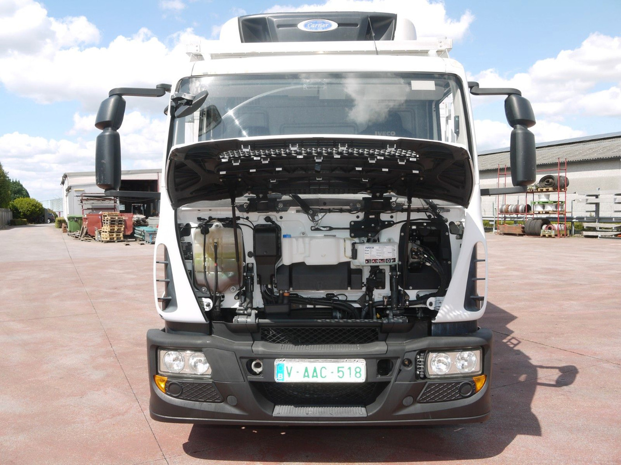 Camion frigorifique Iveco 140E19 EUROCARGO KUHLKOFFER CARRIER SUPRA 1250MT: photos 12