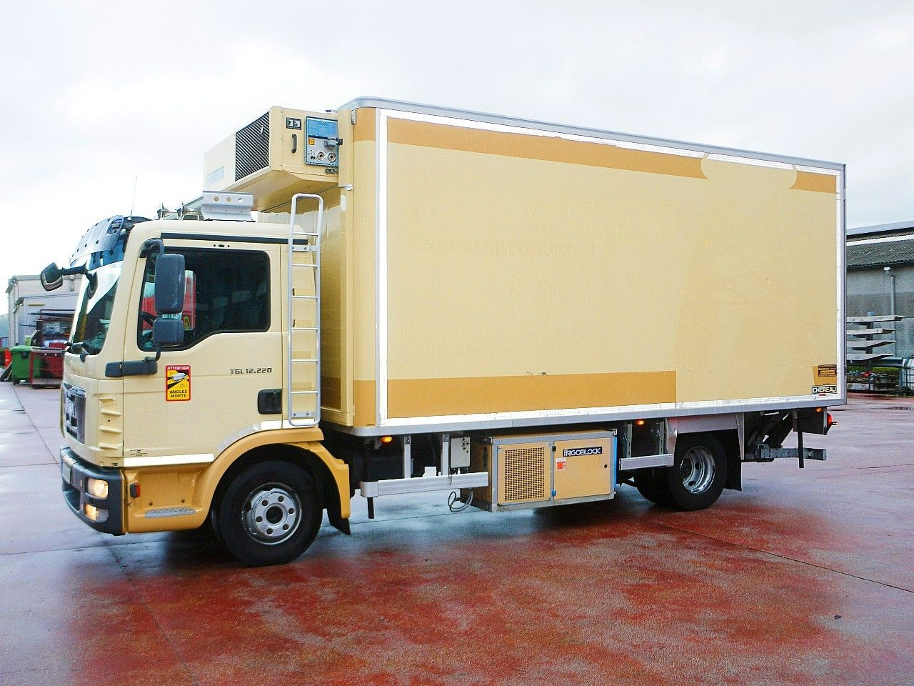 MAN TGL 12.220 KUHLKOFFER CHEREAU FRIGOBLOCK -30C - Camion frigorifique: photos 4 MAN TGL 12.220 KUHLKOFFER CHEREAU FRIGOBLOCK -30C - Camion frigorifique: photos 4